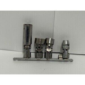 Craftsman USA Swivel Sockets VTG 3/8" Drive SAE 3/4 11/16 5/8 3/8